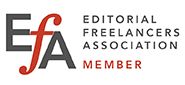 Editorial Freelancer Association membership logo